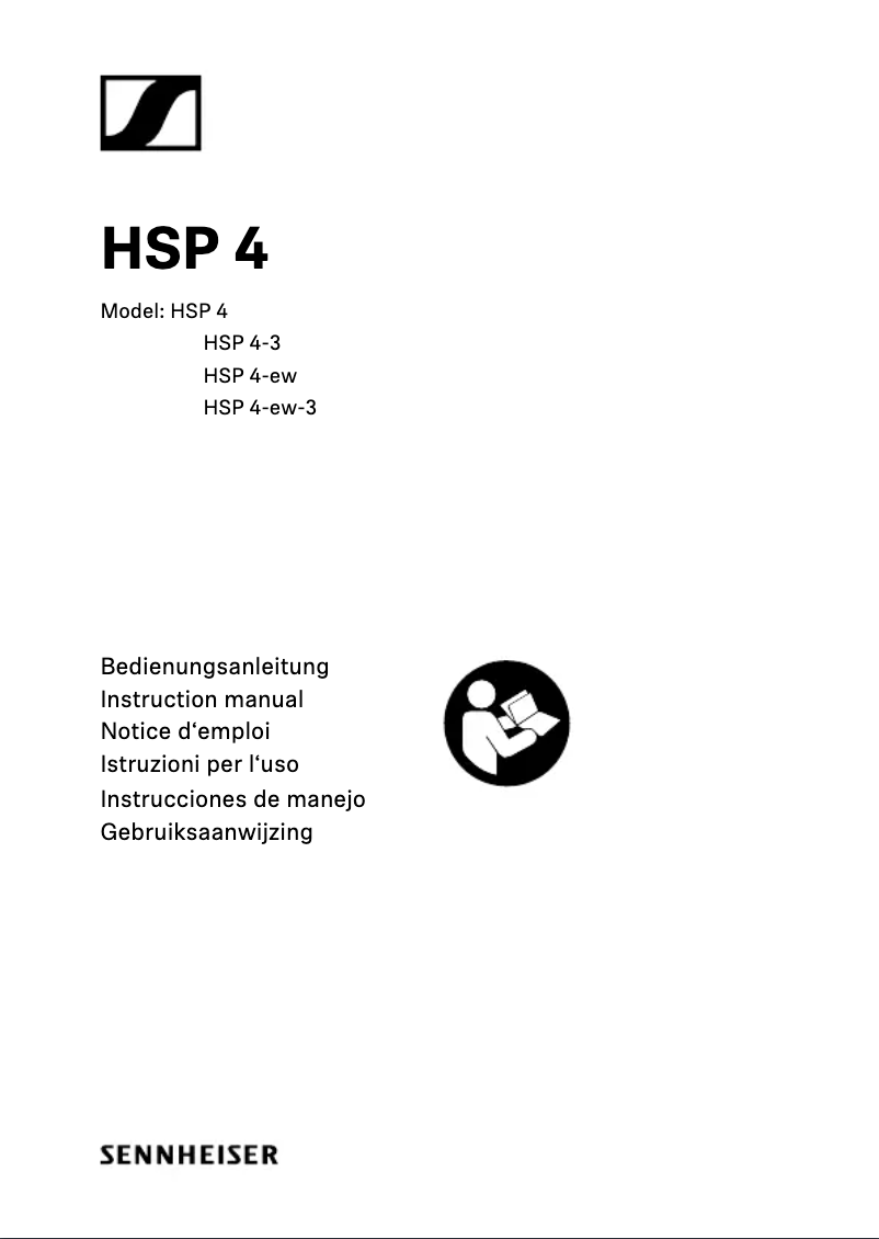 Imagen de la primera página del manual del dispositivo HSP 4