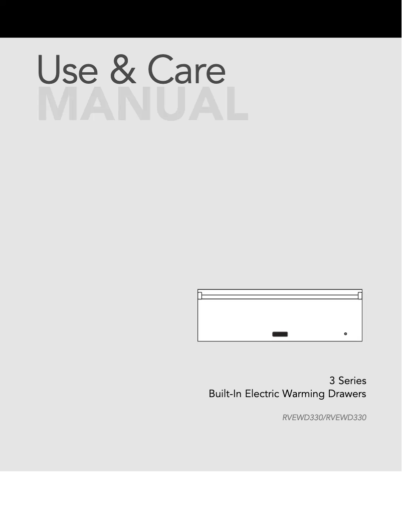 Imagen de la primera página del manual del dispositivo RVER33015BVC