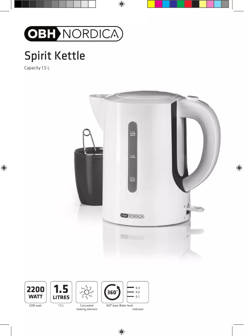 Imagen de la primera página del manual del dispositivo Spirit 6411