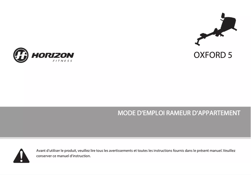 Imagen de la primera página del manual del dispositivo Oxford 5