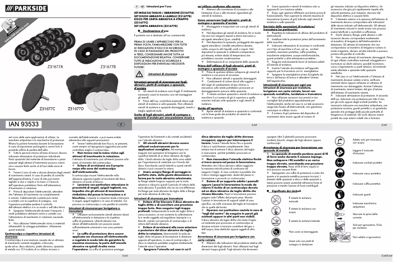 Página nº 1 - Manual de usuario Parkside PWSZ 125 B2
