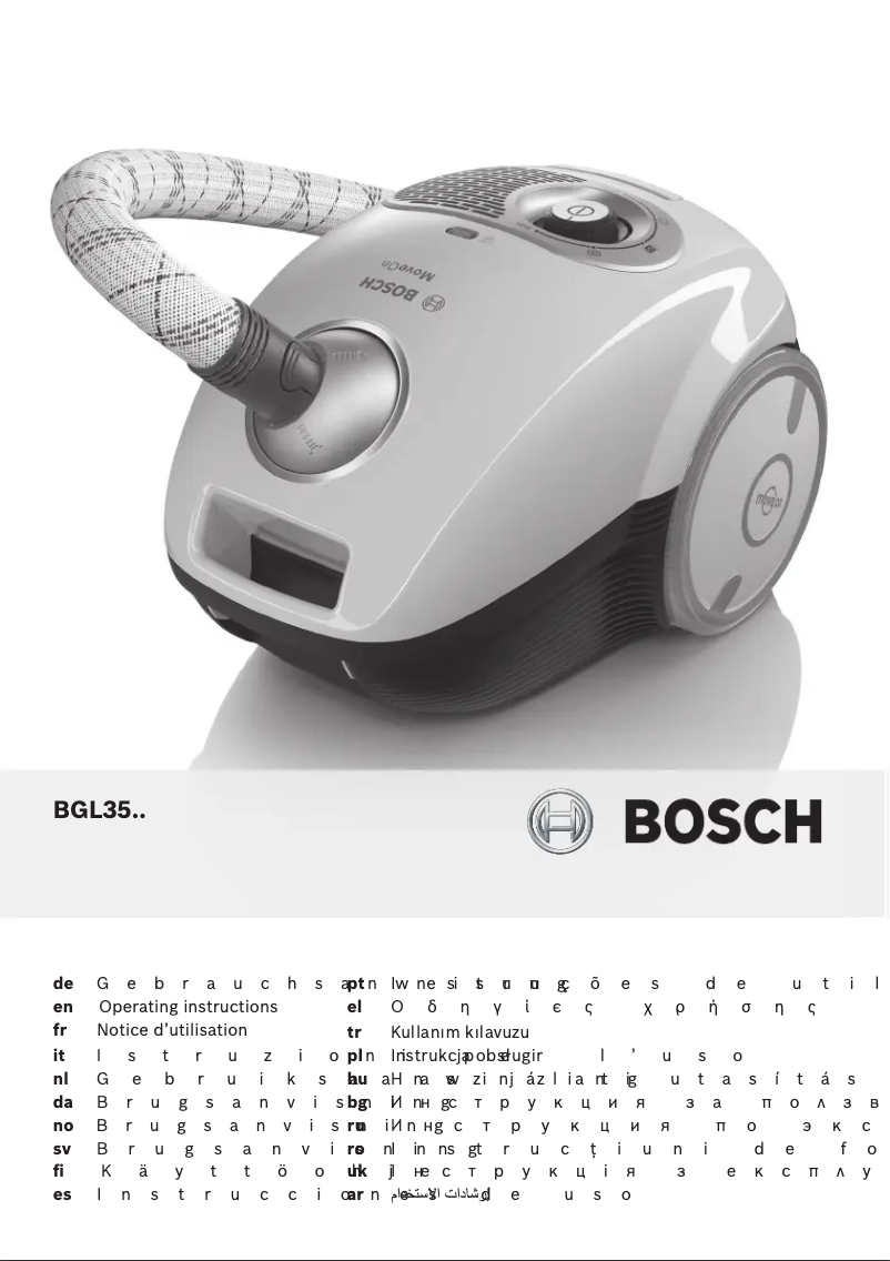 Página 1 del manual Manual de usuario Bosch BGL35MOVE4 MoveOn