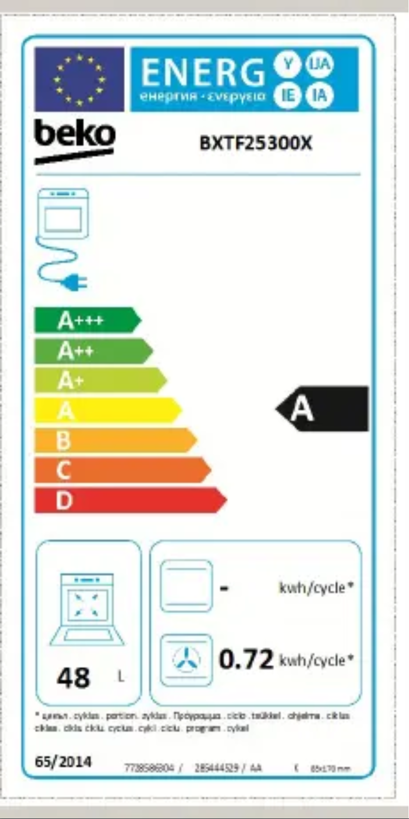 Imagen de la primera página del manual del dispositivo BXTF 25300