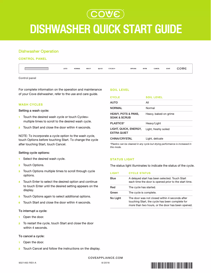 Imagen de la primera página del manual del dispositivo DW2450WS