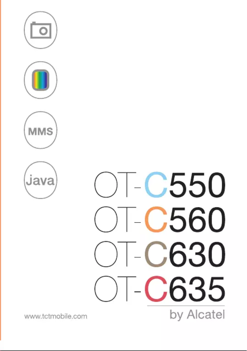 Imagen de la primera página del manual del dispositivo OT-C630