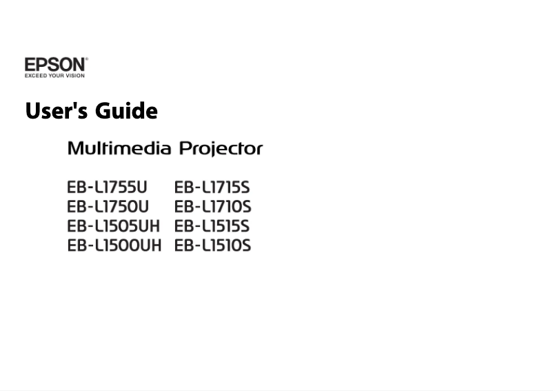 Imagen de la primera página del manual del dispositivo EB-L171S