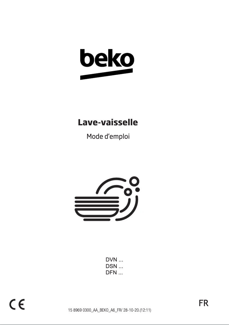 Página 1 del manual Manual de usuario Beko DVN04321S