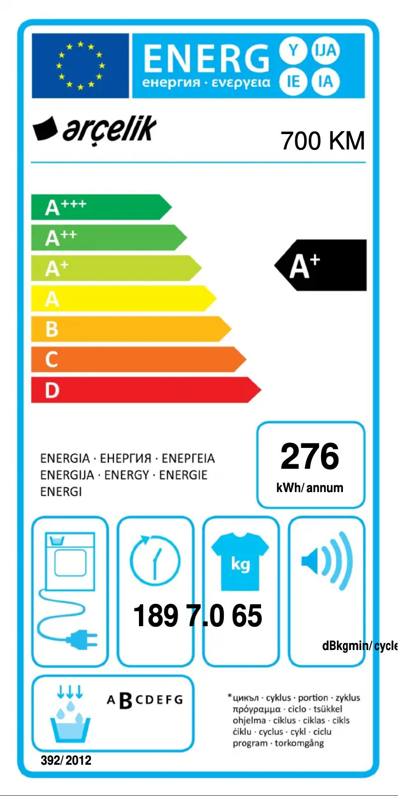 Imagen de la primera página del manual del dispositivo 700 KM
