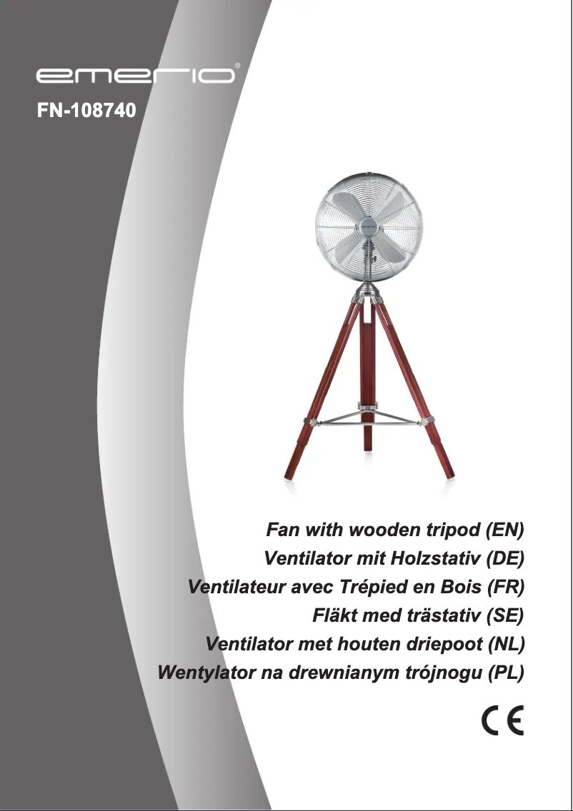 Página 1 del manual Manual de usuario Emerio FN-108740