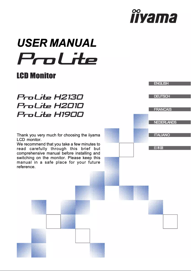 Imagen de la primera página del manual del dispositivo ProLite H2010