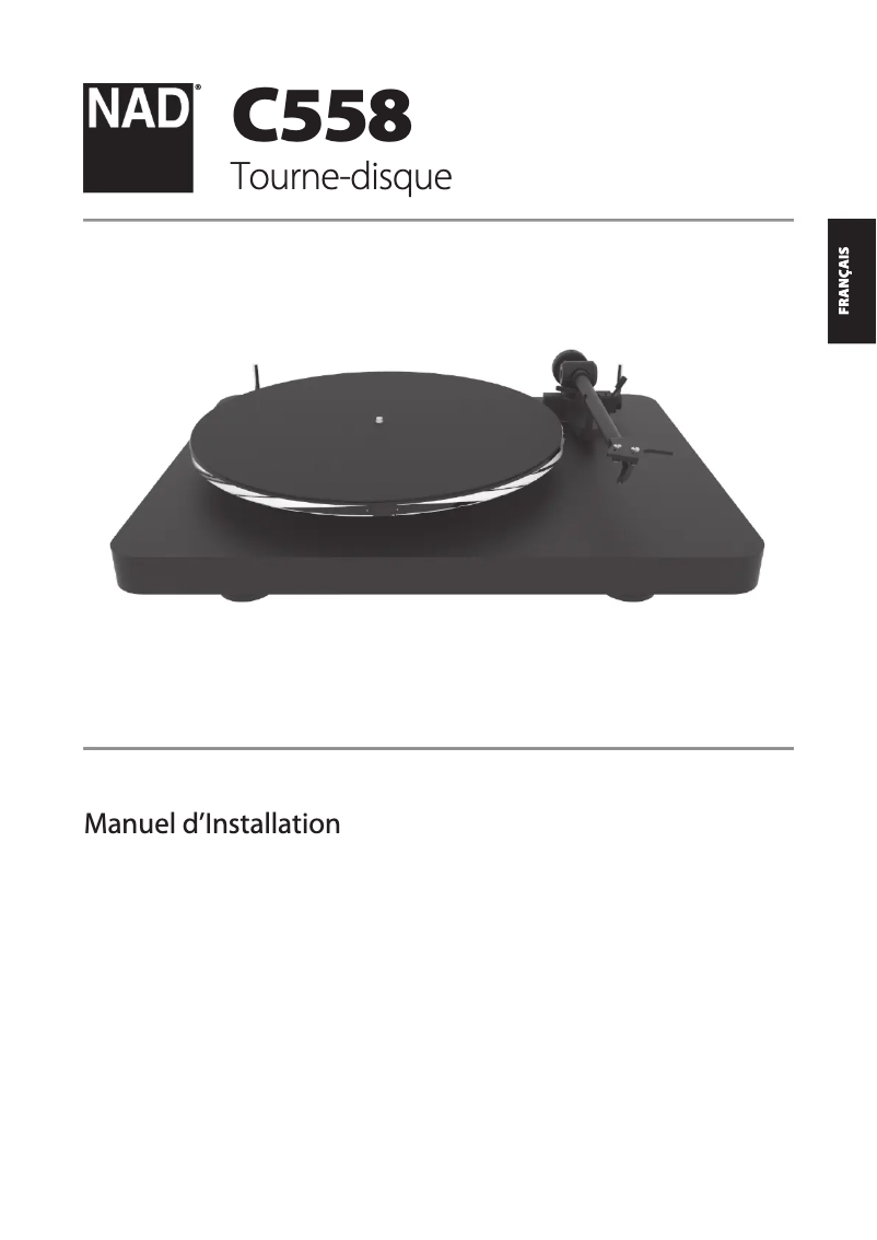 Página 1 del manual Manual de usuario NAD C 558