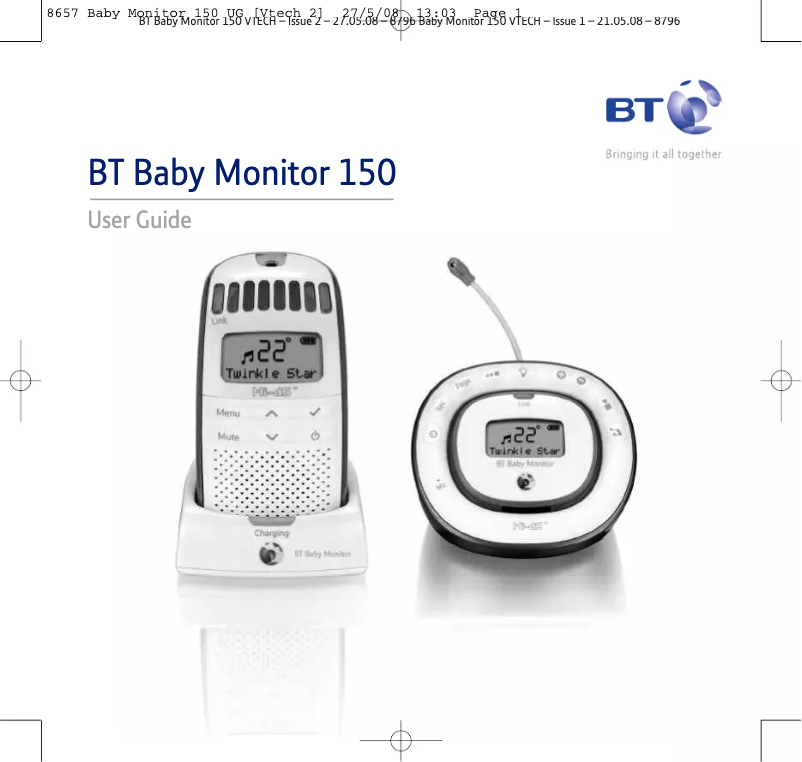 Imagen de la primera página del manual del dispositivo 150