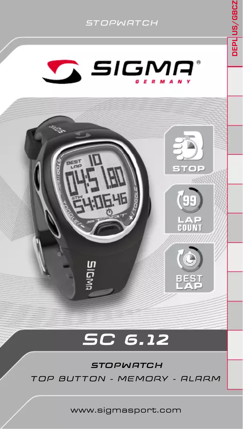 Imagen de la primera página del manual del dispositivo SC 6.12