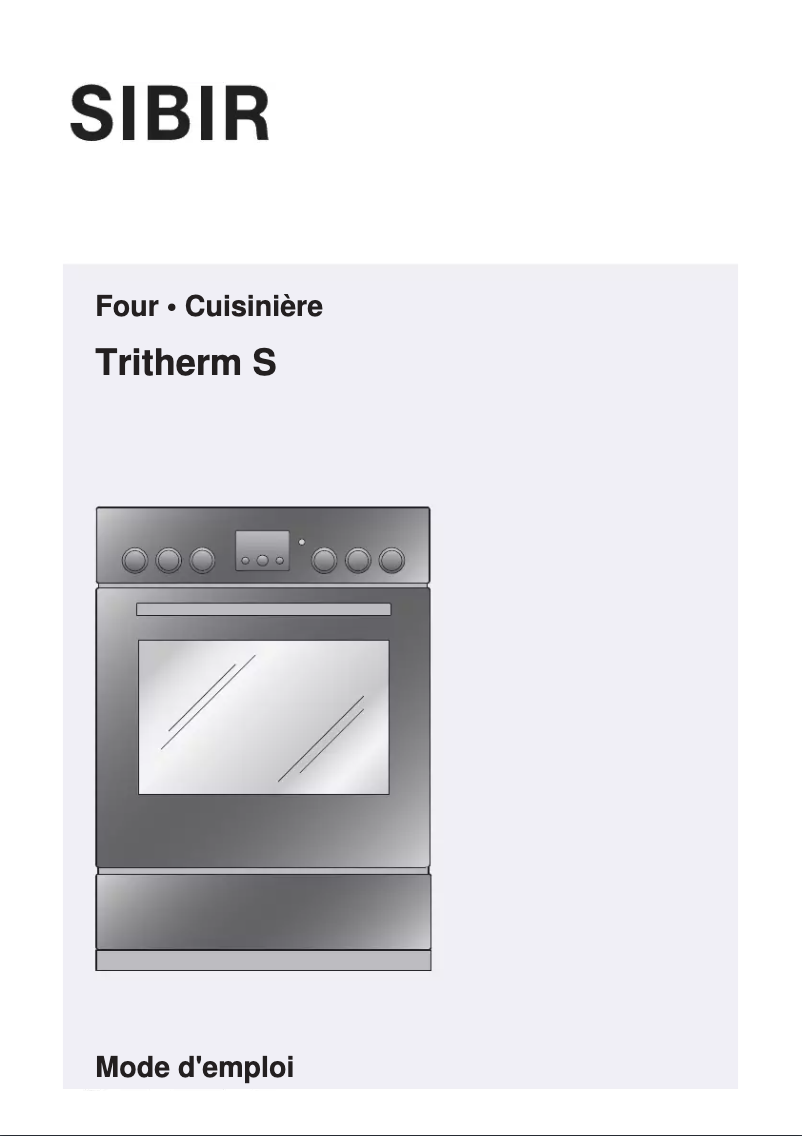 Imagen de la primera página del manual del dispositivo EB Tritherm S/SR 21009 Swiss