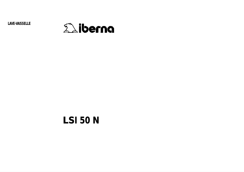 Imagen de la primera página del manual del dispositivo LSI 50 N