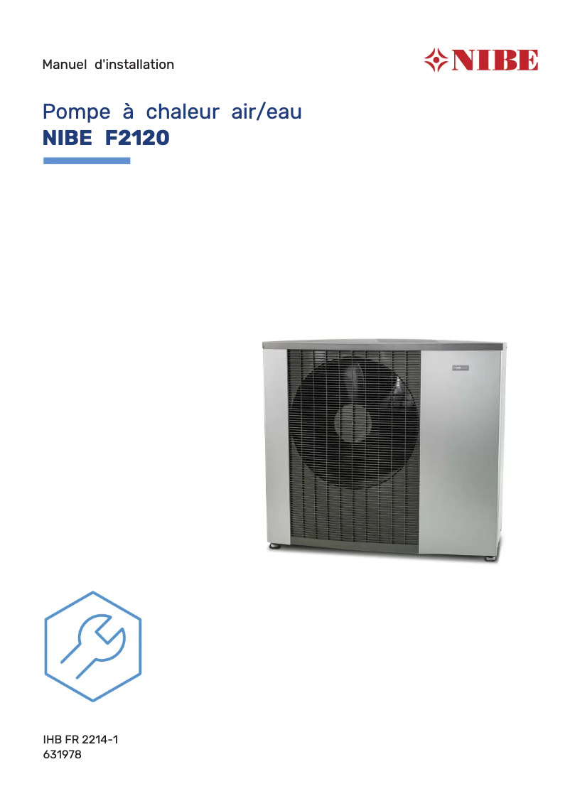 Imagen de la primera página del manual del dispositivo F2120-16