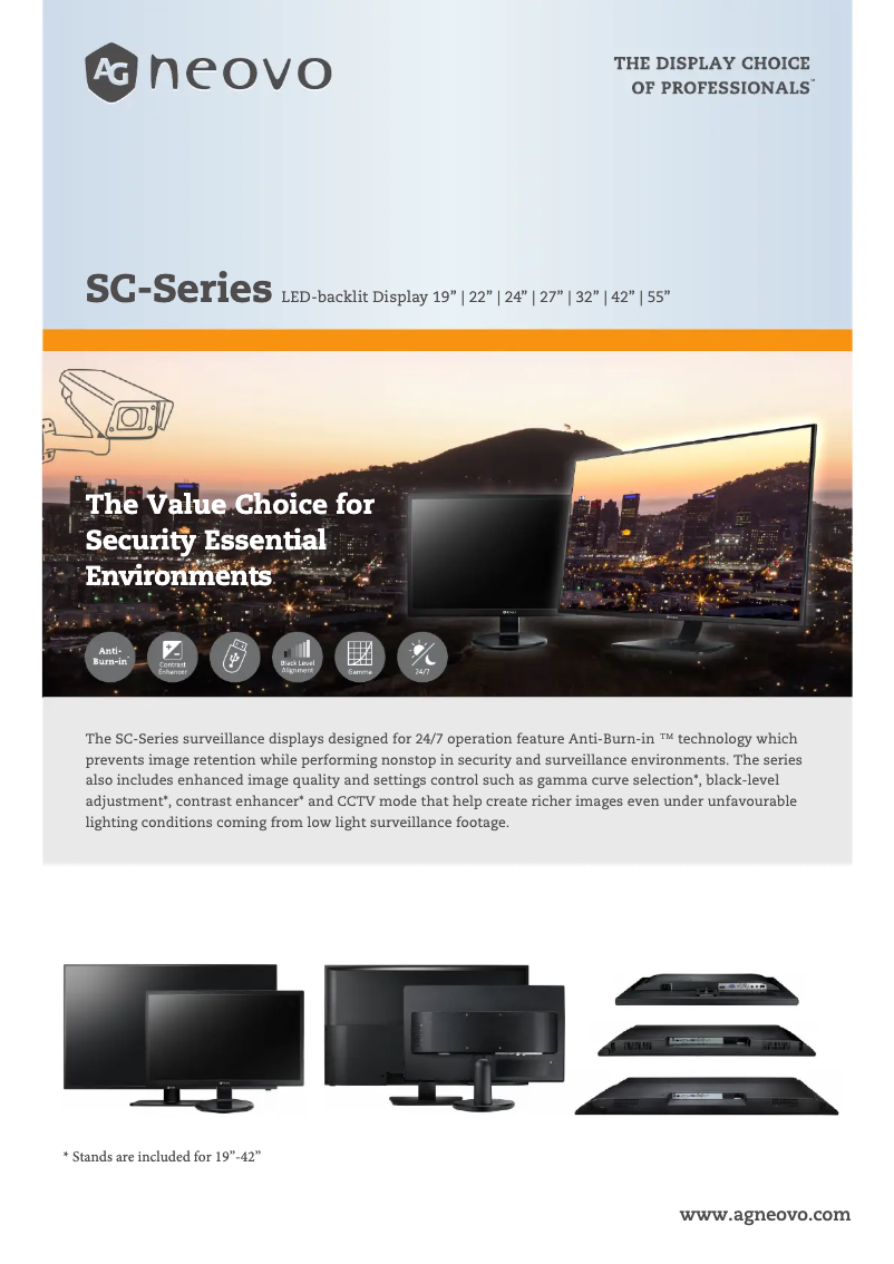 Imagen de la primera página del manual del dispositivo SC-19E