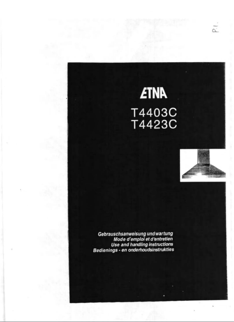 Imagen de la primera página del manual del dispositivo T4403C