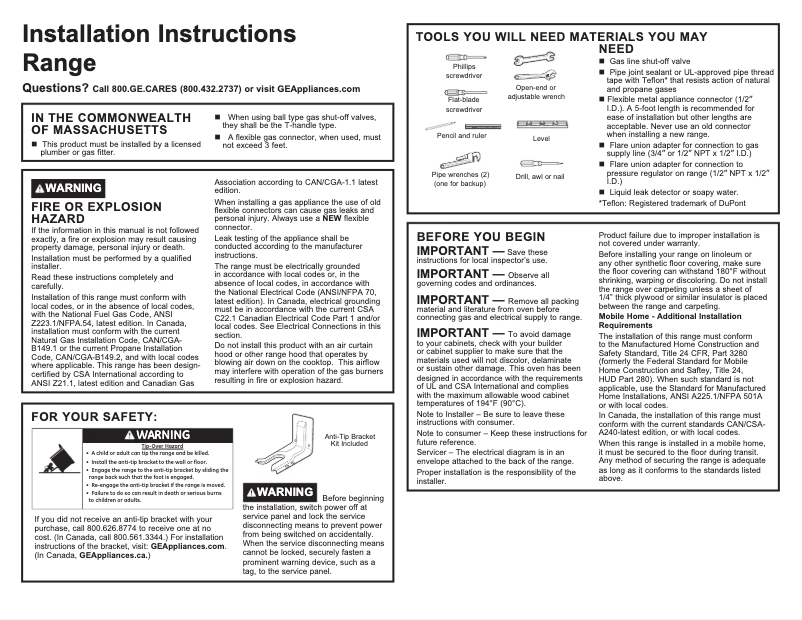 Imagen de la primera página del manual del dispositivo JGBS86EPES