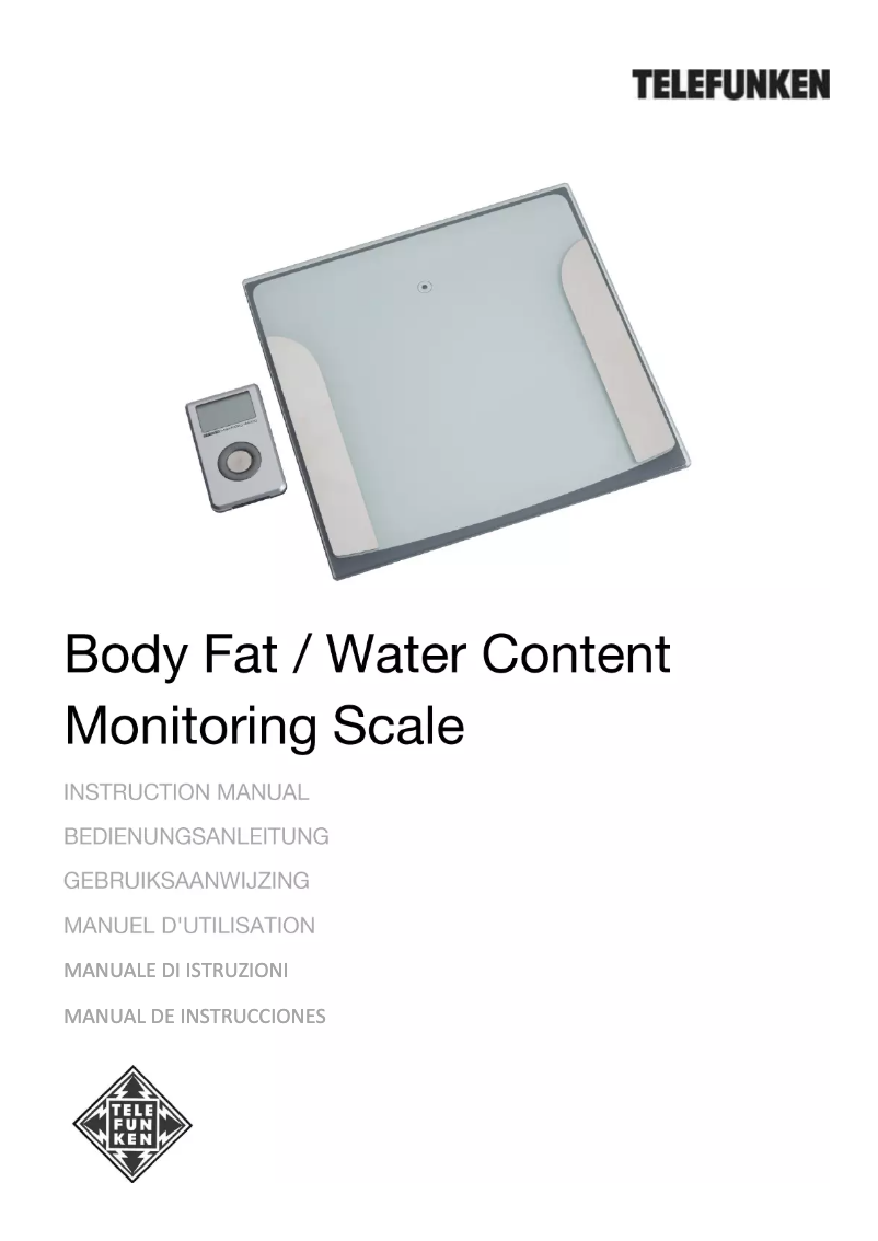 Página 1 del manual Manual de usuario Telefunken 15628