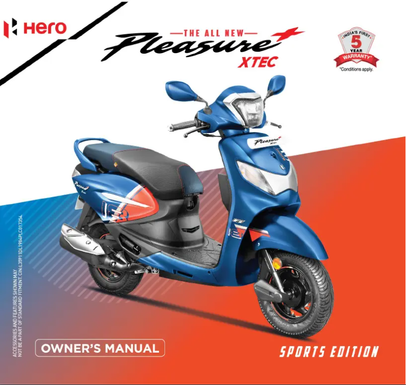 Imagen de la primera página del manual del dispositivo Pleasure+ (2024)