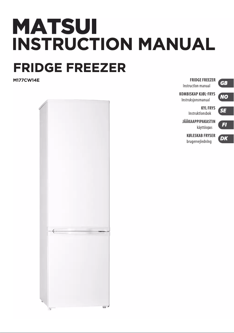 Página nº 1 - Manual de usuario Matsui M177CW14E