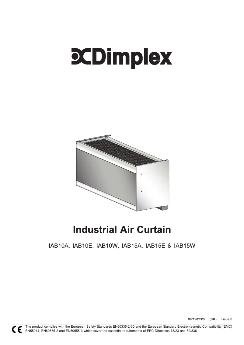 Página nº 1 - Manual de usuario Dimplex IAB10A