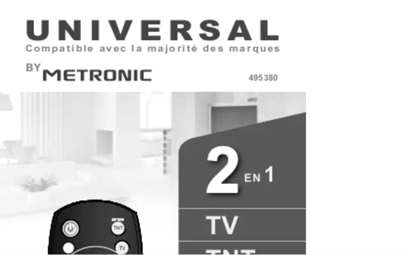 Página 1 del manual Manual de usuario Metronic Zap 2 495380