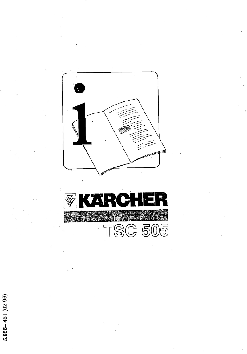 Imagen de la primera página del manual del dispositivo TSC 505