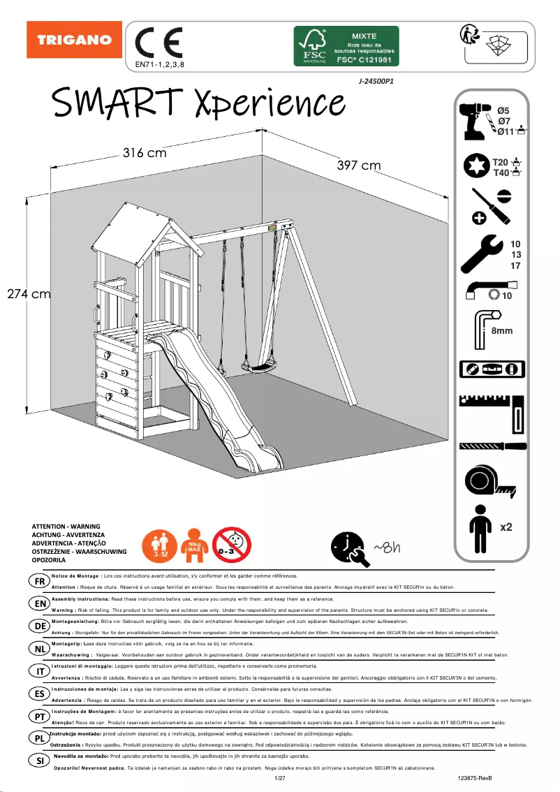 Página 1 del manual Manual de usuario Trigano Smart Xperience