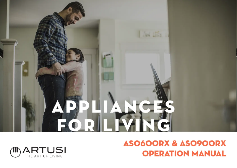 Página 1 del manual Manual de usuario Artusi ASO600RX