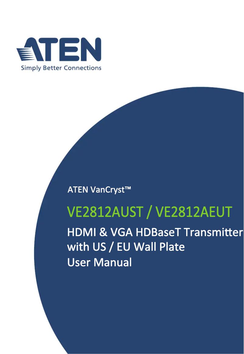 Página 1 del manual Manual de usuario ATen VE2812AUST