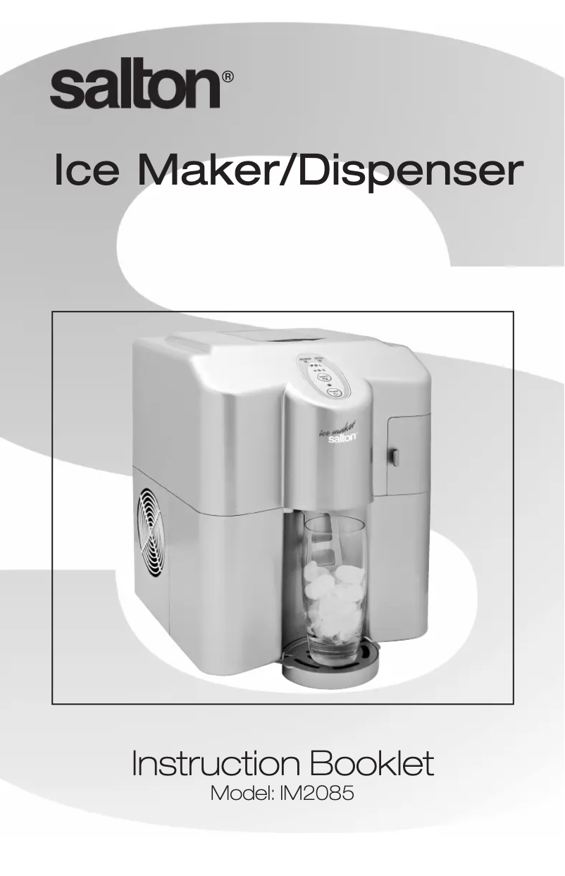 Página nº 1 - Manual de usuario Salton IM2085