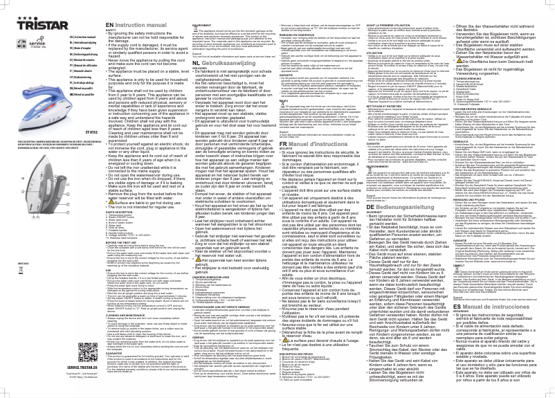 Imagen de la primera página del manual del dispositivo ST-8132