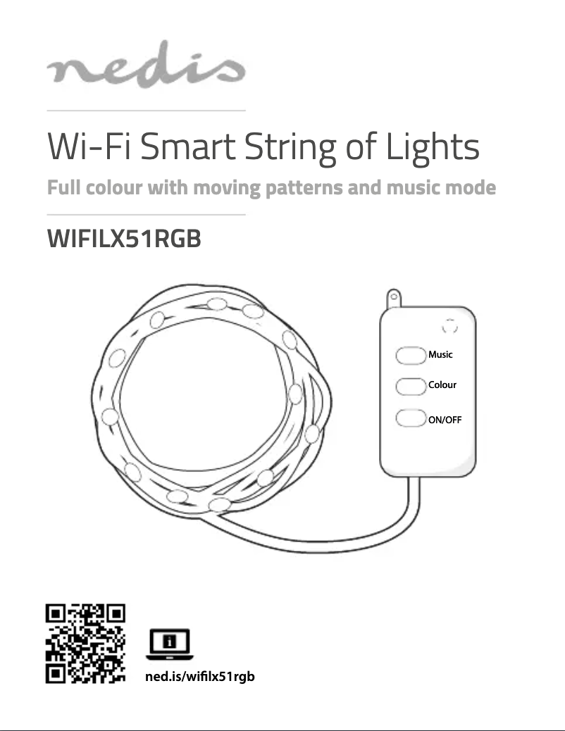 Página nº 1 - Manual de usuario Nedis WIFILX51RGB