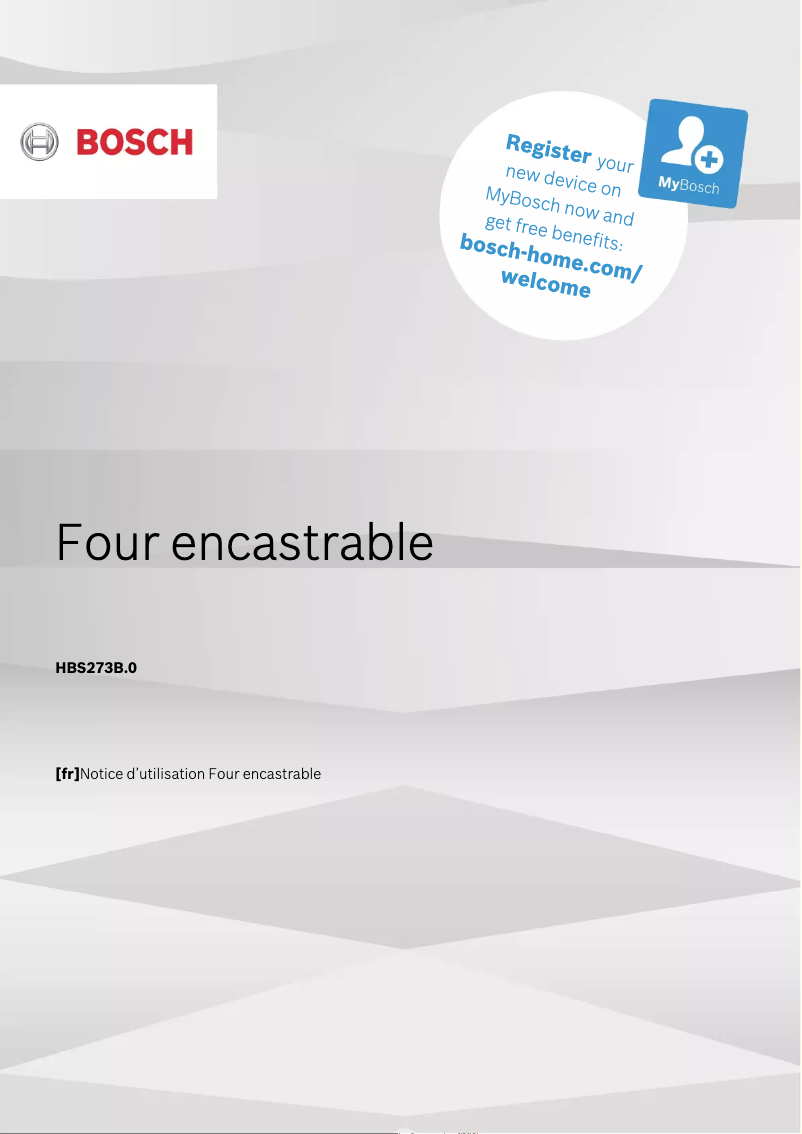 Imagen de la primera página del manual del dispositivo HBS273BS0