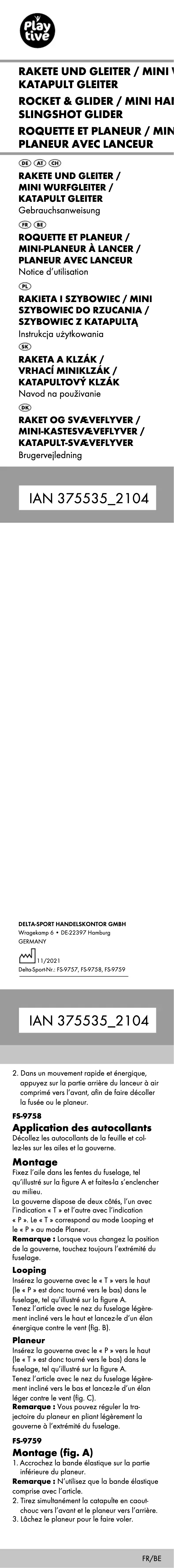 Imagen de la primera página del manual del dispositivo IAN 375535