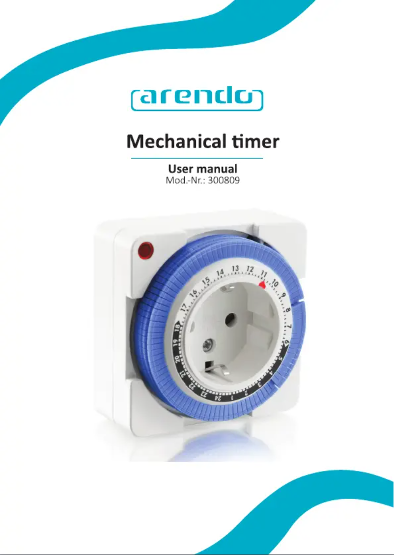 Página 1 del manual Manual de usuario Arendo 300809