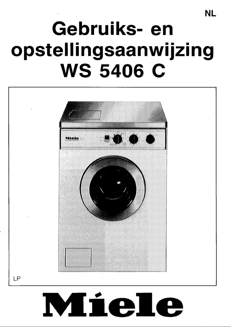 Imagen de la primera página del manual del dispositivo WS 5406 C