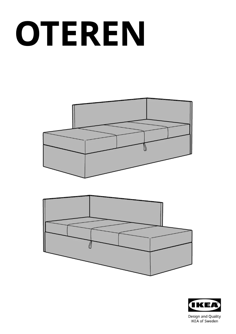 Página 1 del manual Manual de usuario Ikea OTEREN 905.559.86
