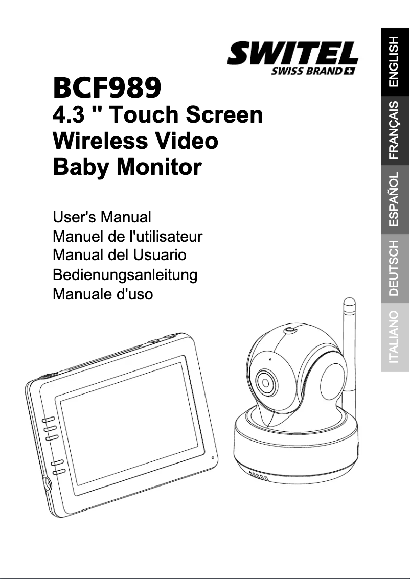 Página 1 del manual Manual de usuario Switel BCF989