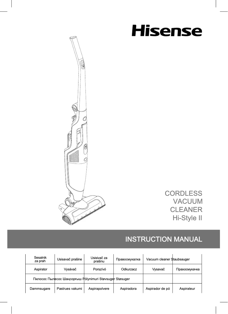 Página 1 del manual Manual de usuario Hisense HVC5232WUK