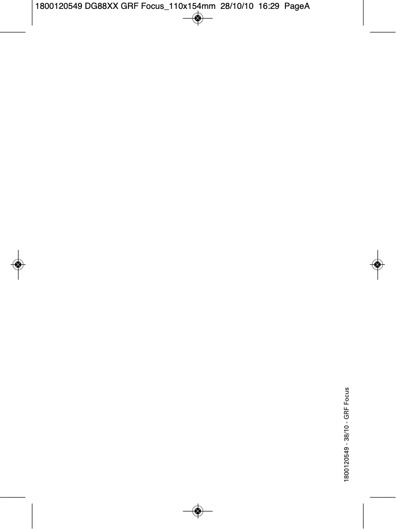 Imagen de la primera página del manual del dispositivo Pro Perfect DG8880