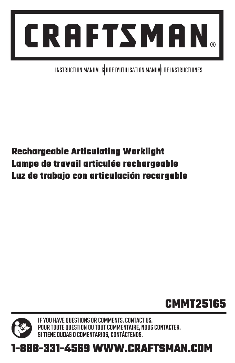 Imagen de la primera página del manual del dispositivo CMMT25165