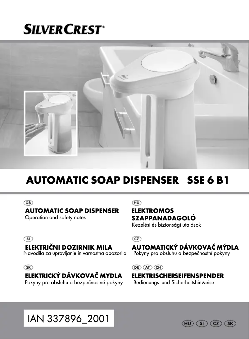 Página 1 del manual Manual de usuario SilverCrest SSE 6 B1