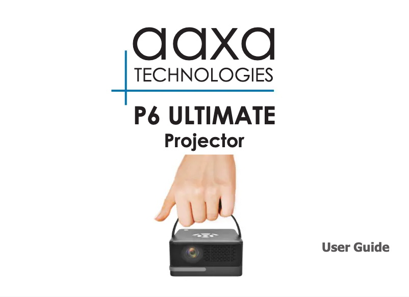 Página 1 del manual Manual de usuario AAXA Technologies P6