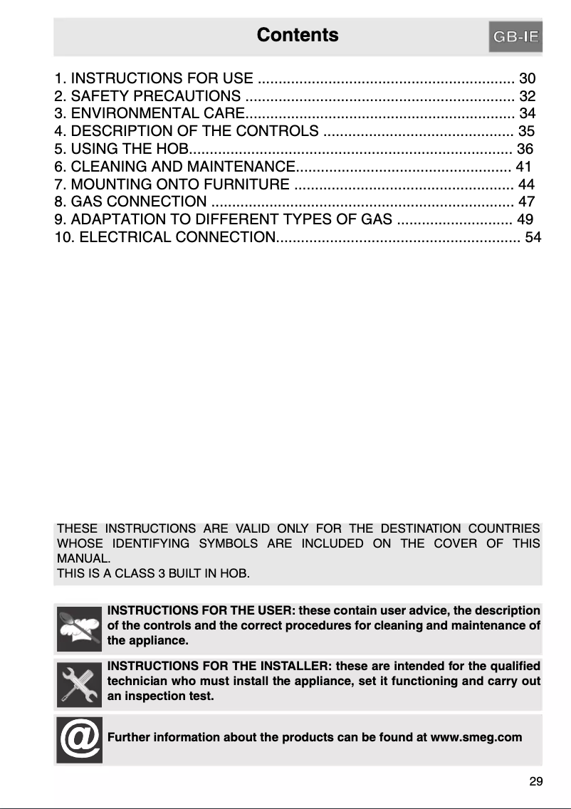 Imagen de la primera página del manual del dispositivo PV750B