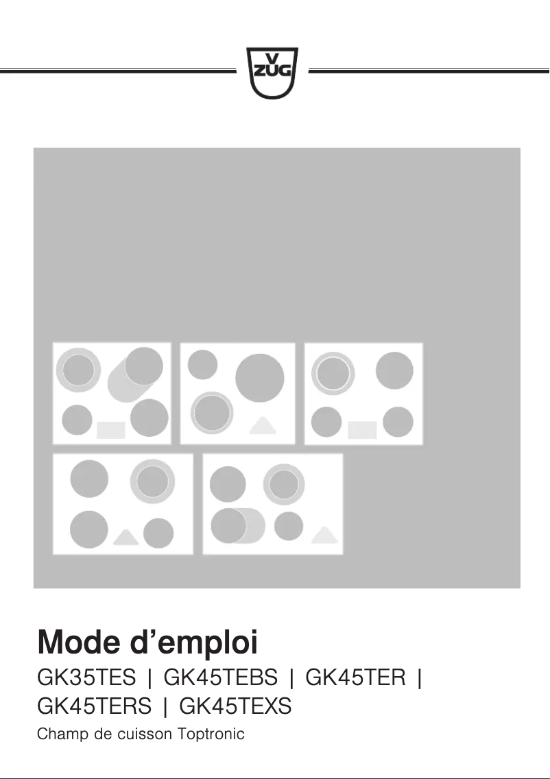 Imagen de la primera página del manual del dispositivo GK45TESUO
