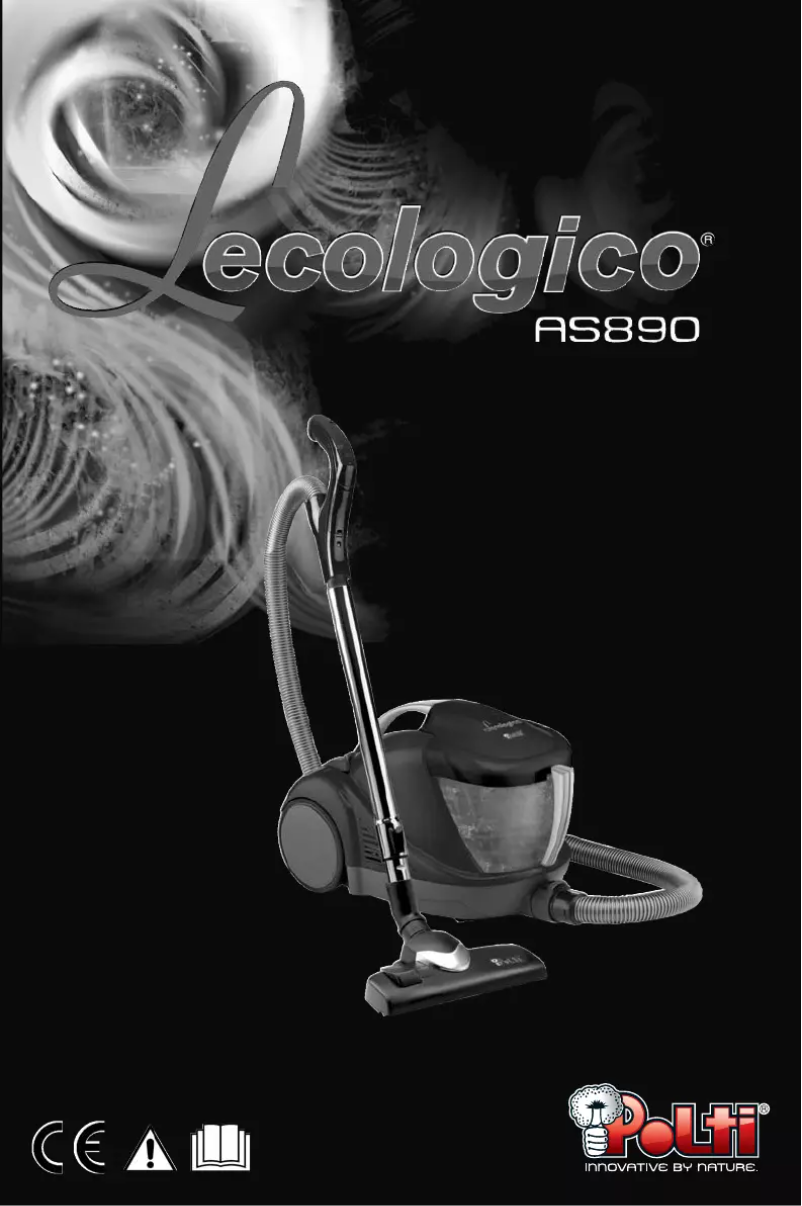 Imagen de la primera página del manual del dispositivo Lecologico AS 890