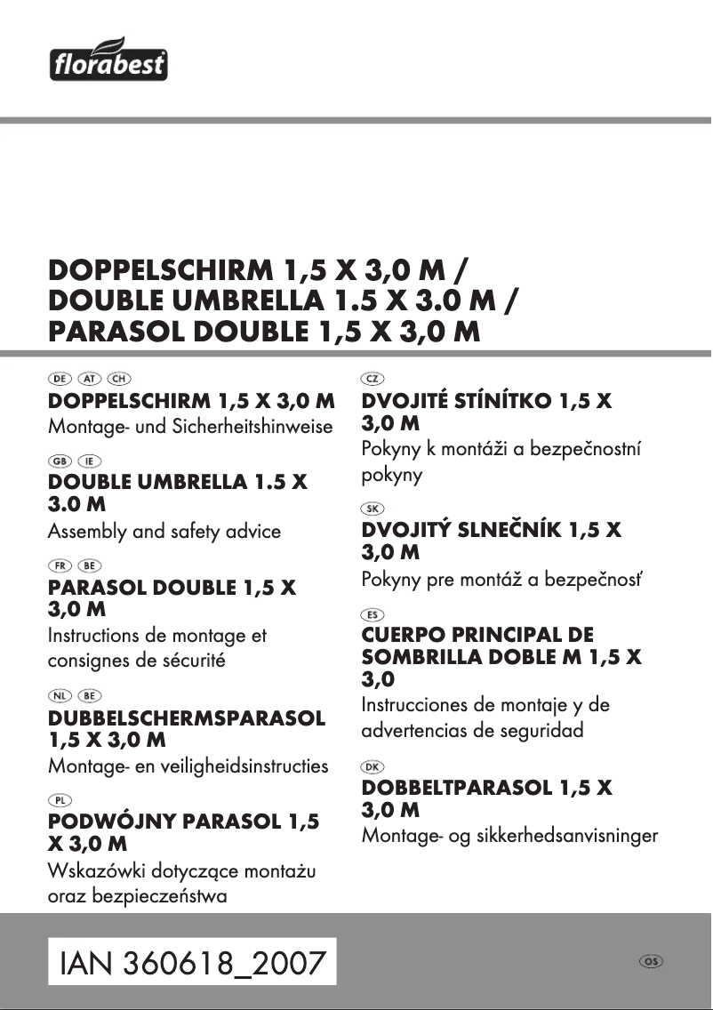 Página nº 1 - Manual de usuario Florabest HG06994